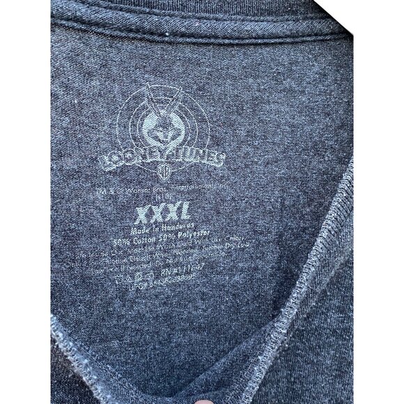 Looney Tunes Mens Sarcasm Graphic T-Shirt XXXL Cotton/Polyester Blend - Picture 2 of 4